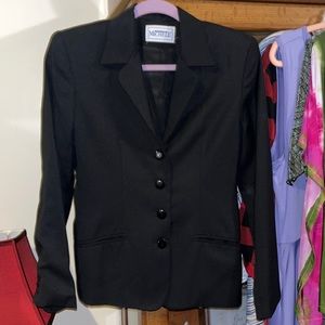 Women’s Black Suit Jacket, size 8P